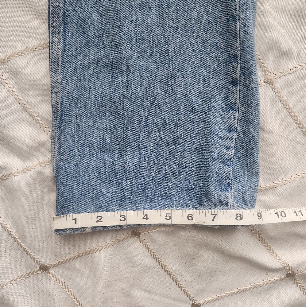 10.11 Studios Button Fly Distressed Jeans 24 Light Blue Straight Leg‎ - Picture 14 of 15